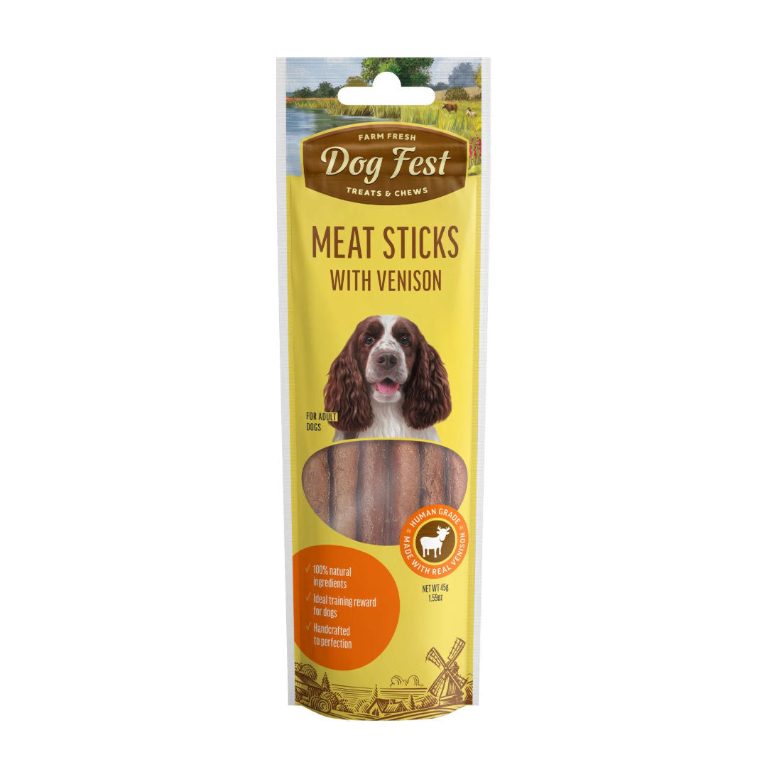 Dog Fest Meat Sticks For Adult Dog, 45gm