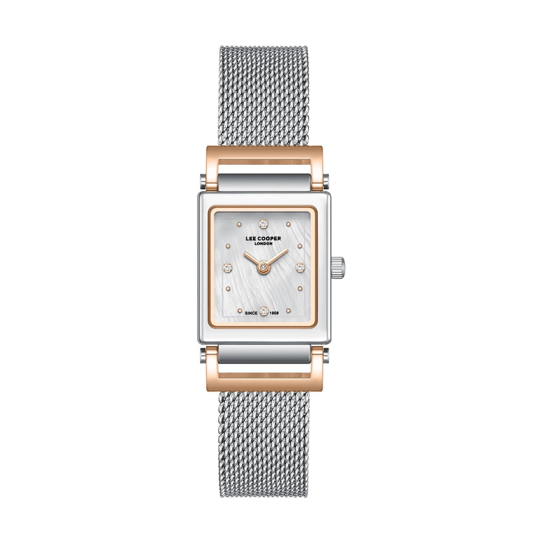 Lee Cooper Women's Mesh Strap Watch, LC08386 Series