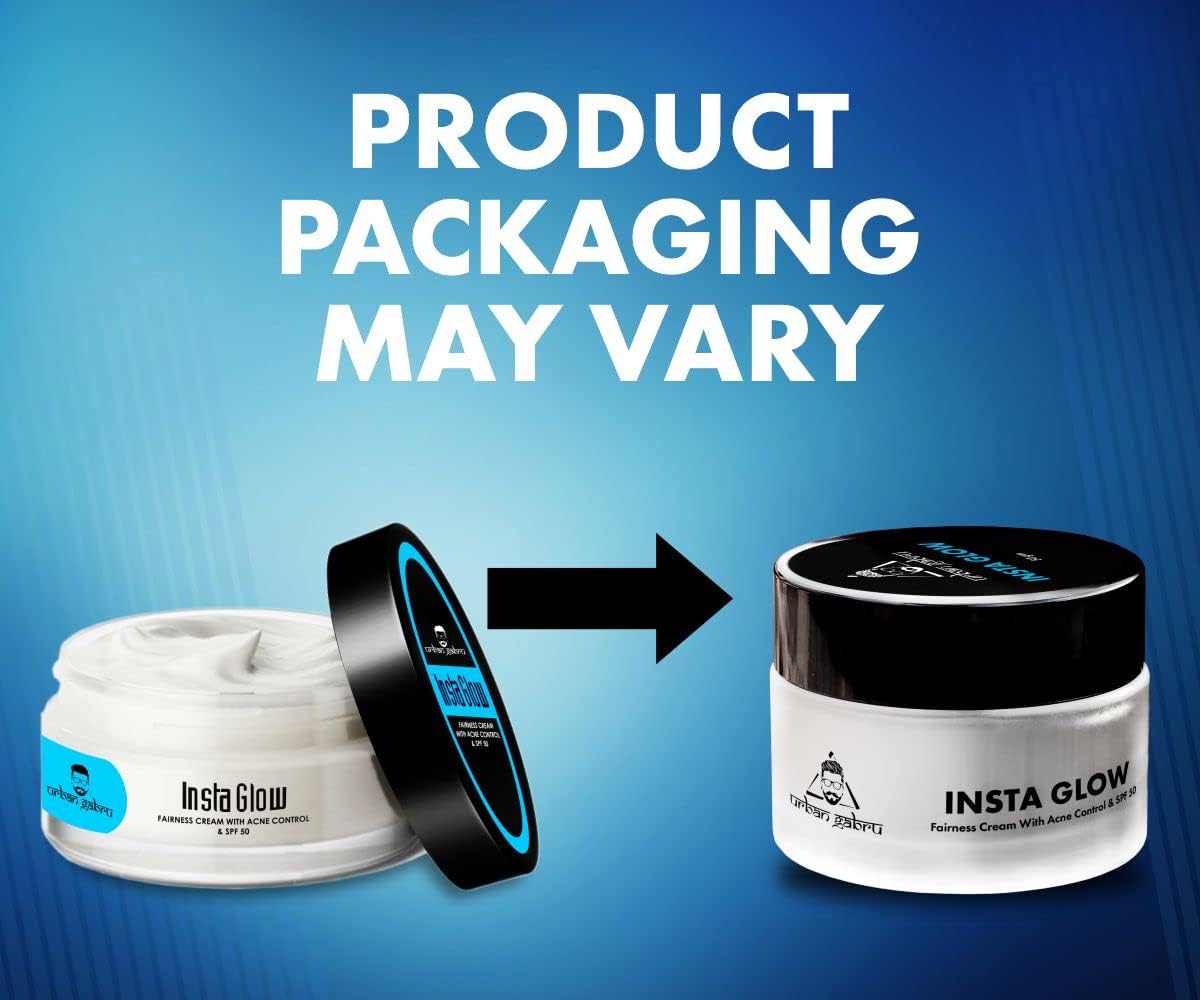 Urban Gabru Insta Glow Fairness Cream with Anti pimple 50g