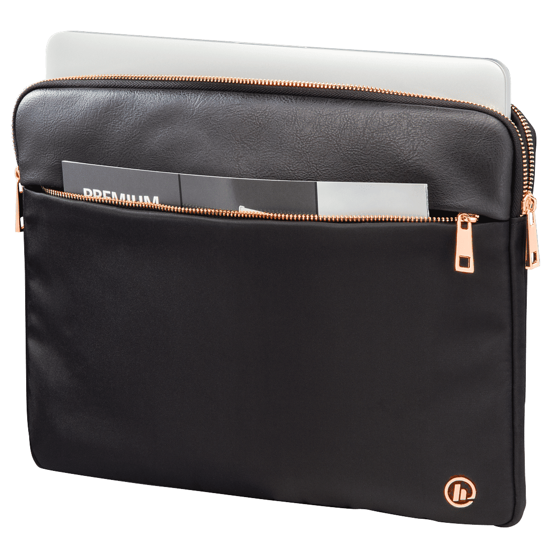 HAMA 101582 "Mission" Notebook Sleeve, up to 40 cm (15.6"), rose gold