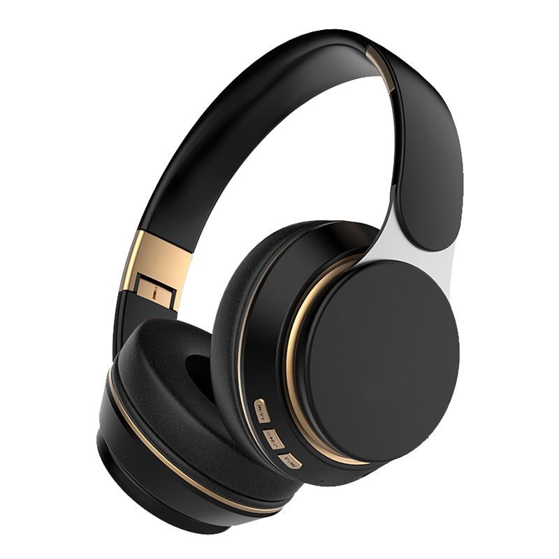 Bluetooth Headphones Stereo Subwoofer Folding Sports Earphone With Microphone