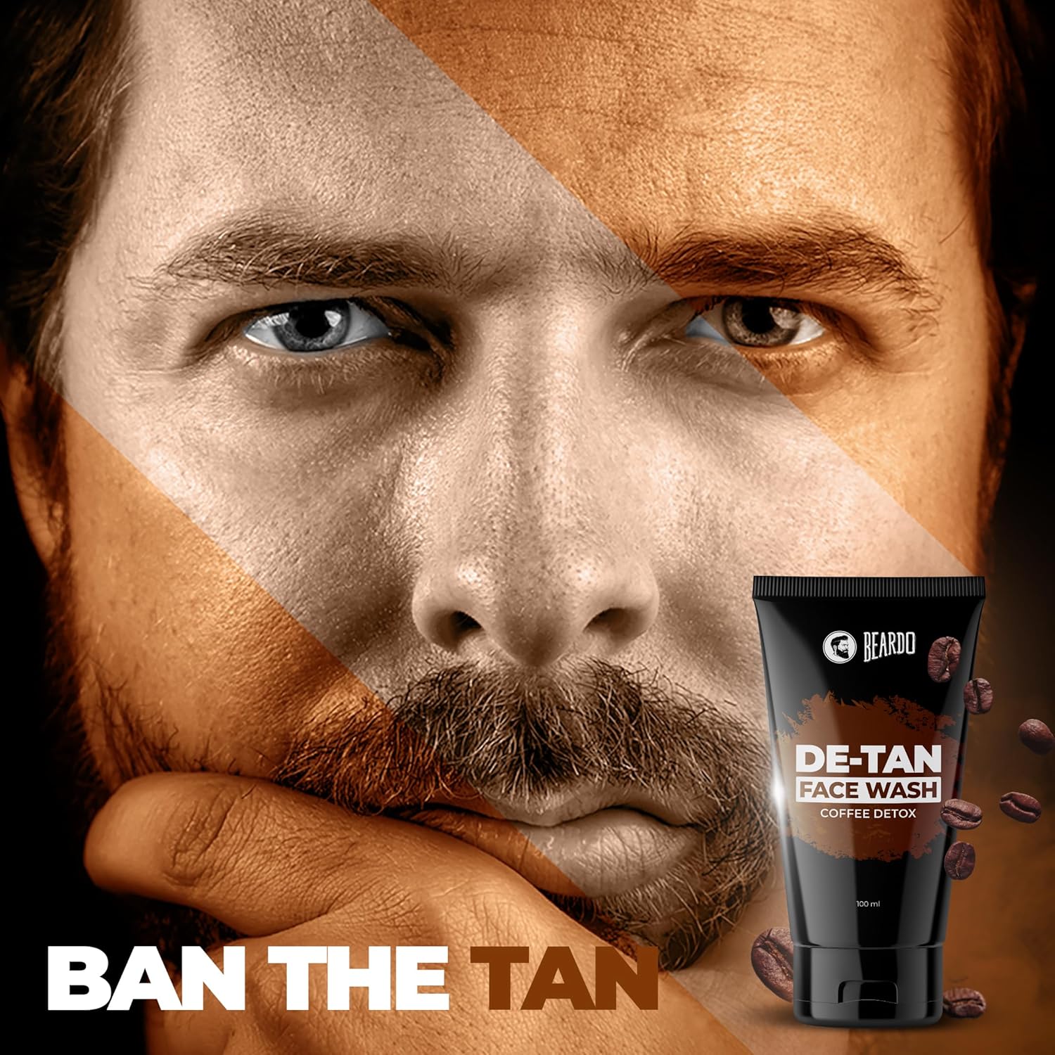 Beardo DeTan Coffee Face Wash 50 dia 100ml