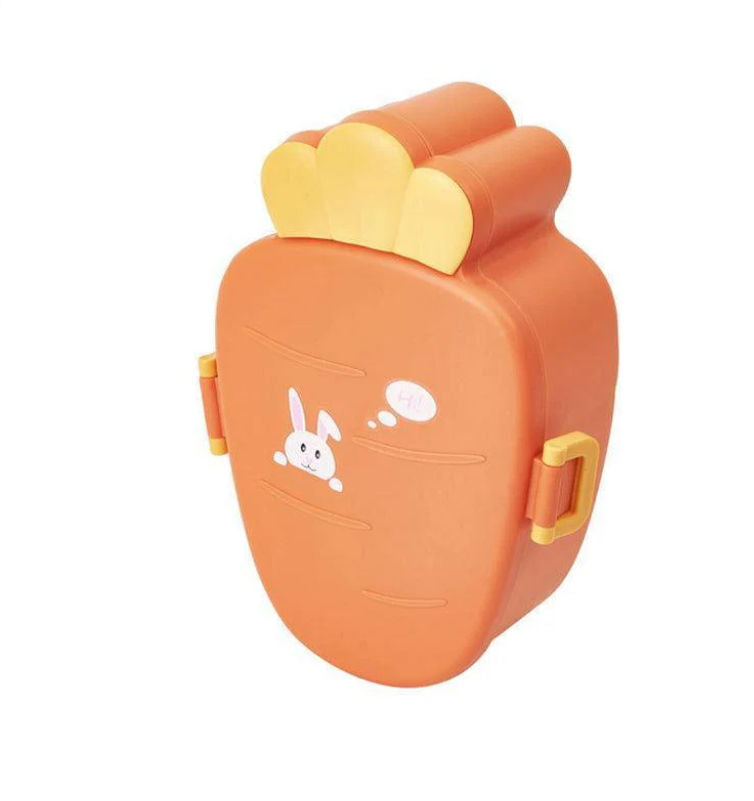 Twisoo Plastic Lunch Box With Spoon, Mix Colors, LBP-004