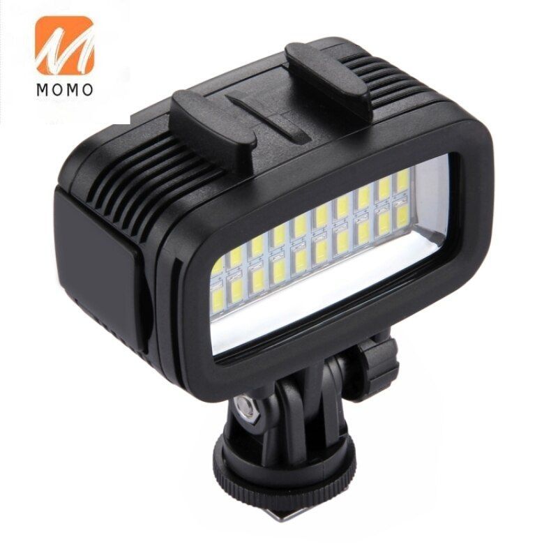 Filter Plates for GoPro Hero9 Camera, 20 LEDs, 40m, Waterproof IPX8, Studio, Lig