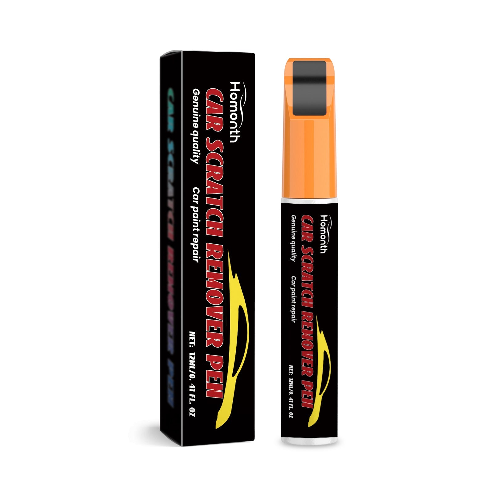 Car Scratch Repair Pen, Car Care, Easy Auto Touch Up, Gloss Restoration, Invisible Protective Layer ,12ml