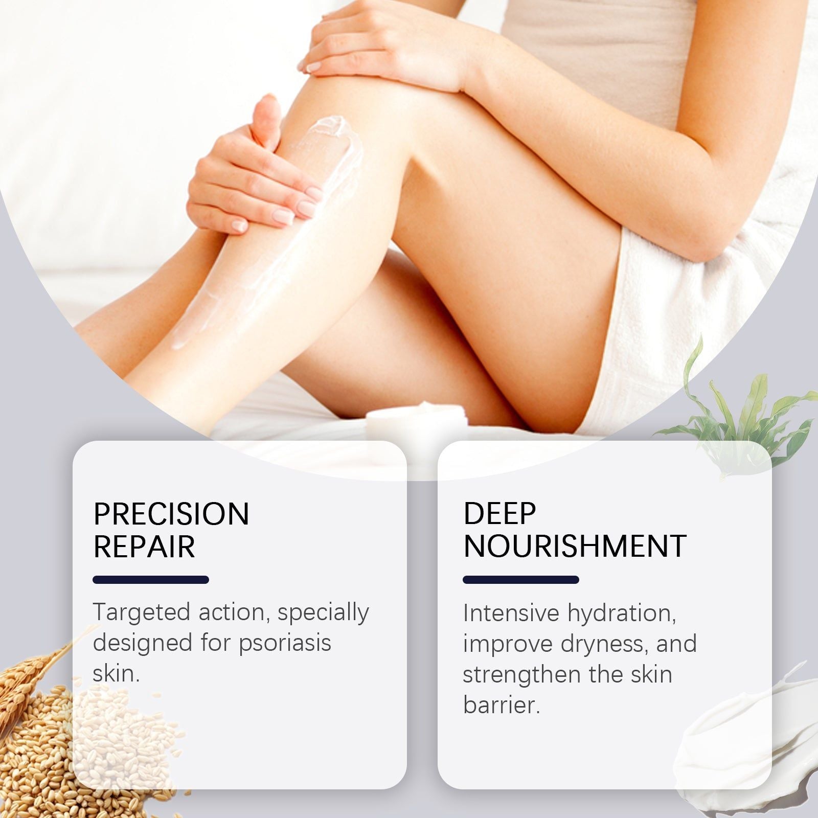 Bee Venom Skin Care Cream for Red Itchy Skin, Moisturizing, Anti-Itchy, Psoriasis Relief ,120g