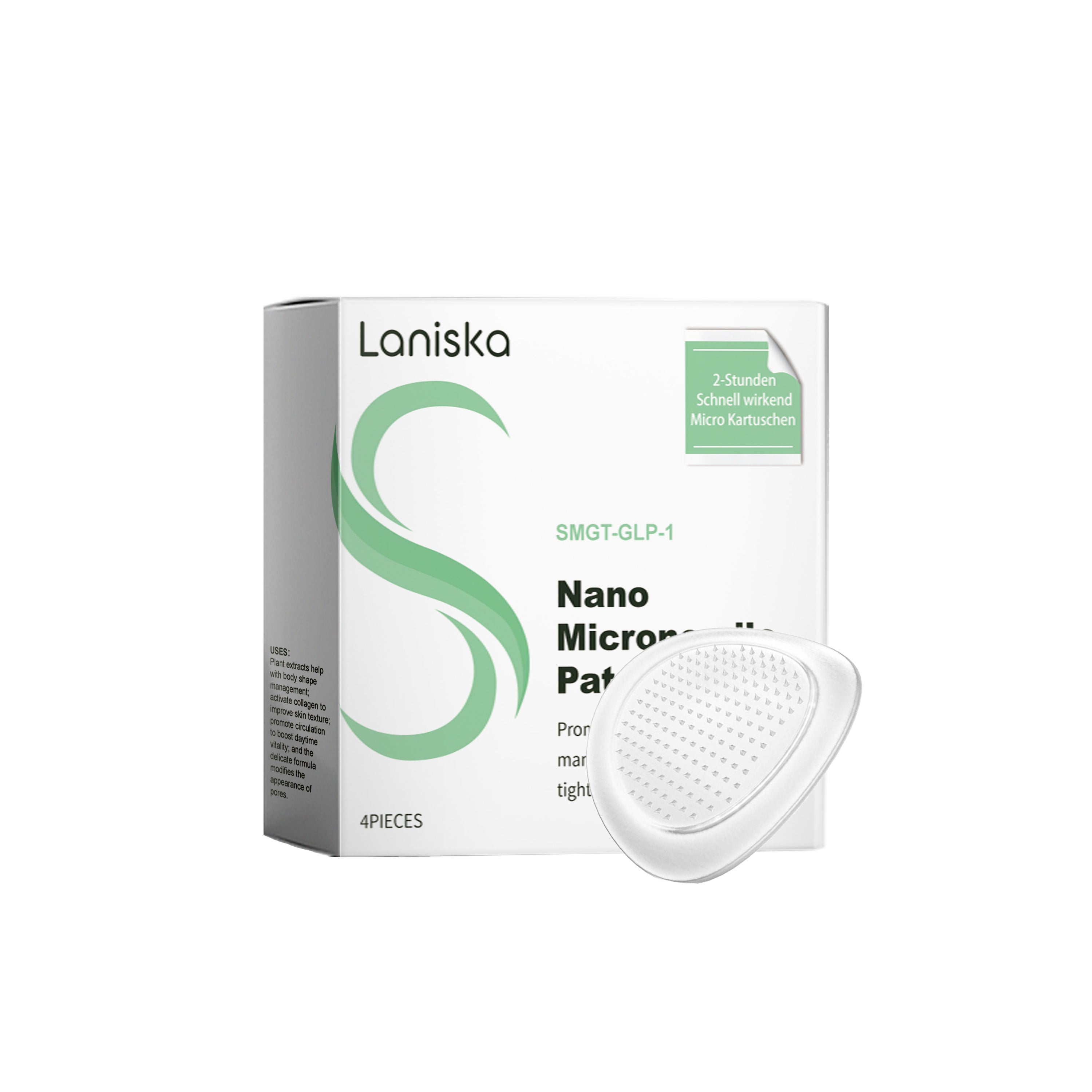 Body Care Patch, Daily Skin Boost, Collagen, Smooth Skin, Personal Care ,4pcs