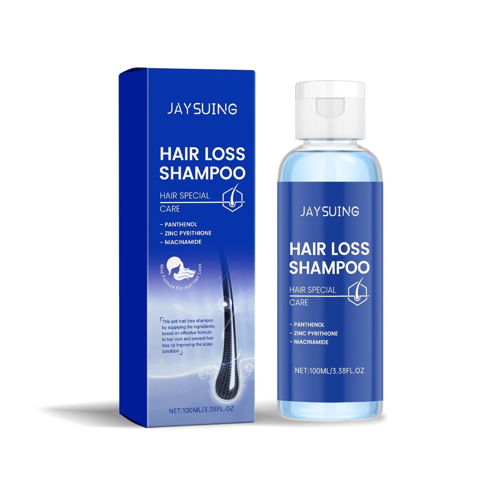 Copper Peptide Scalp Care Shampoo for Hair Growth, Nourishing, Moisturizing, Anti-Hair Loss ,100ml