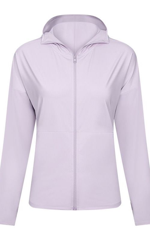 Sunscreen Jacket Lightweight Anti UV Jacket  Breathable Sun Protection Sport Coat