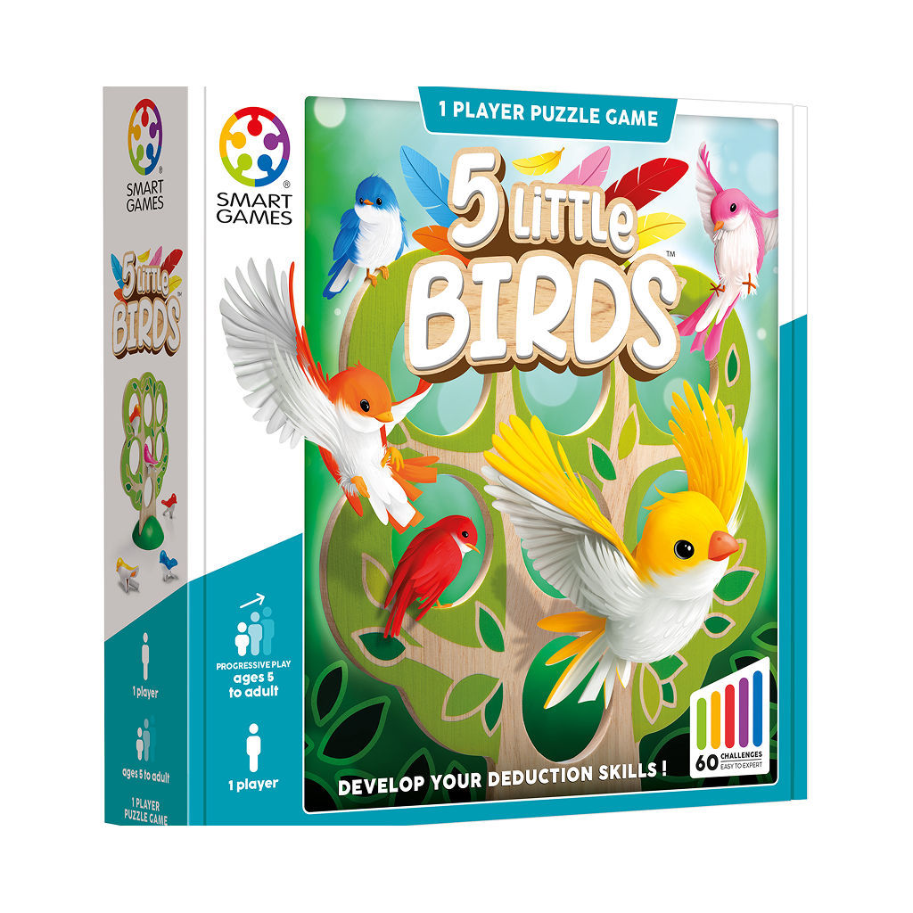 Smart Games 5 Little Birds — Logic Puzzle Game