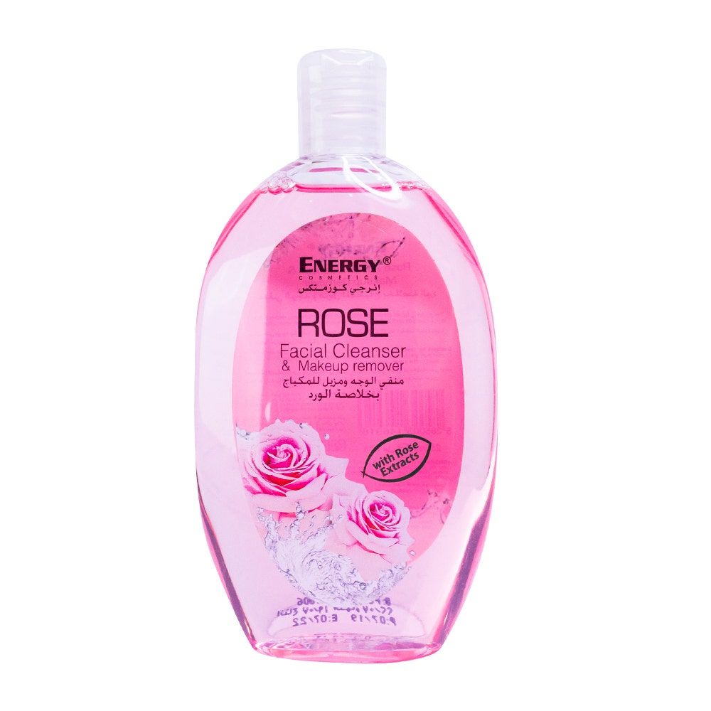Energy Cosmetics Facial Cleanser, Rose, 235ml