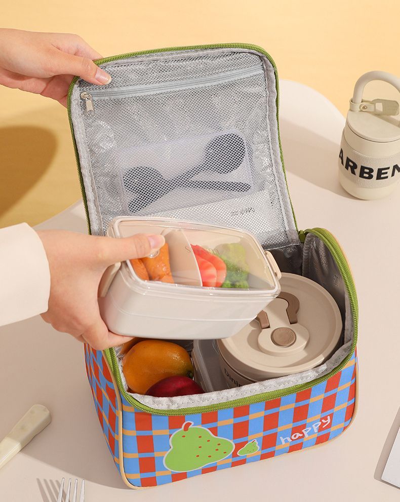 Insulated Lunch Bag Reusable Thermal Tote for Adults and Kids