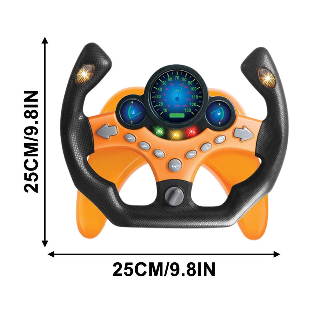 Steering Wheel Toy Music Driving Simulation Racing Play Learning Educational Toys for Children