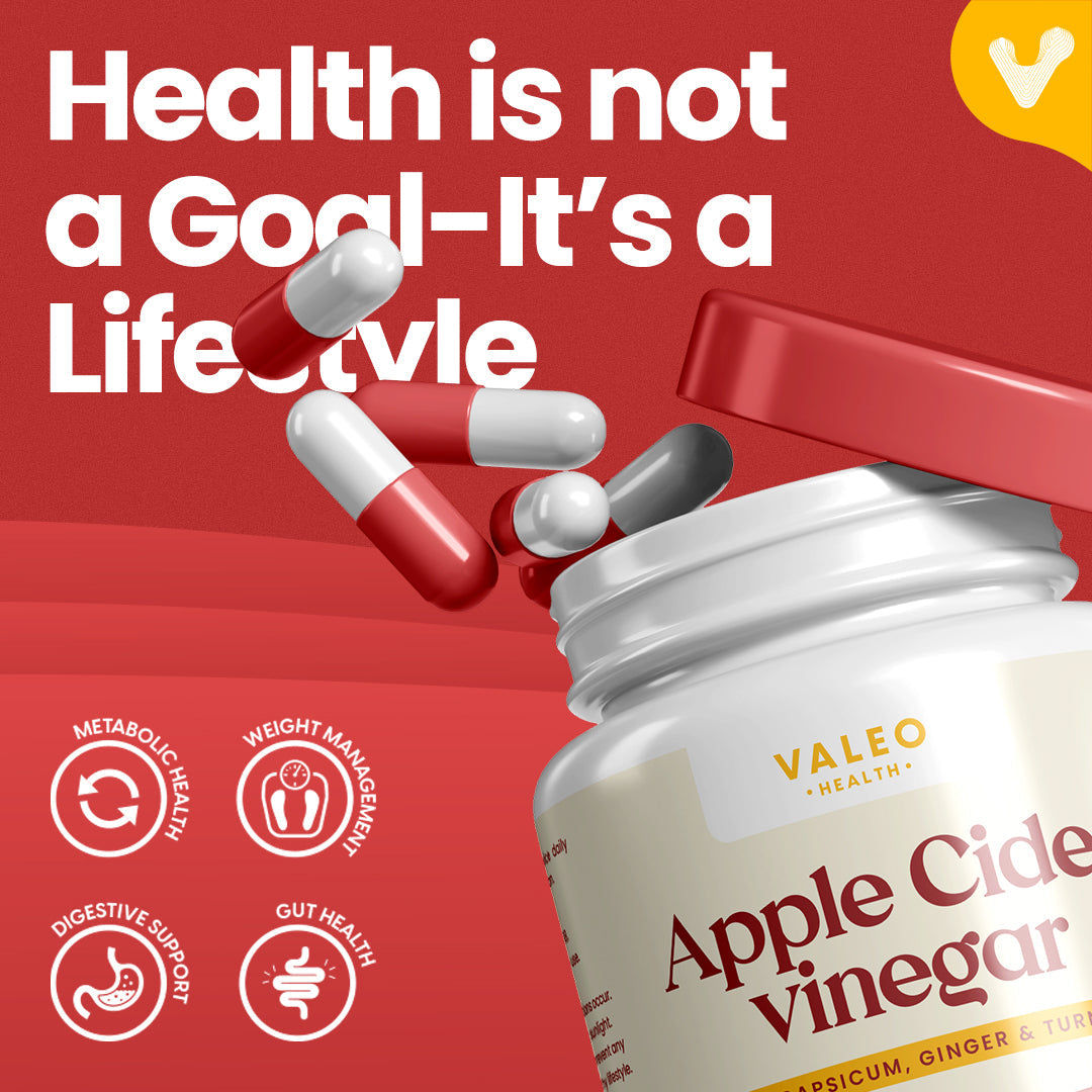 Valeo Apple cider vinegar capsule's 60