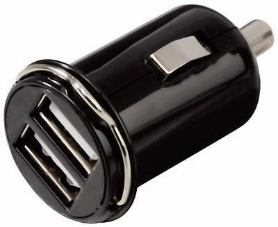 Hama 108195 USB charger Car Max. output current 2100 mA 2 x USB