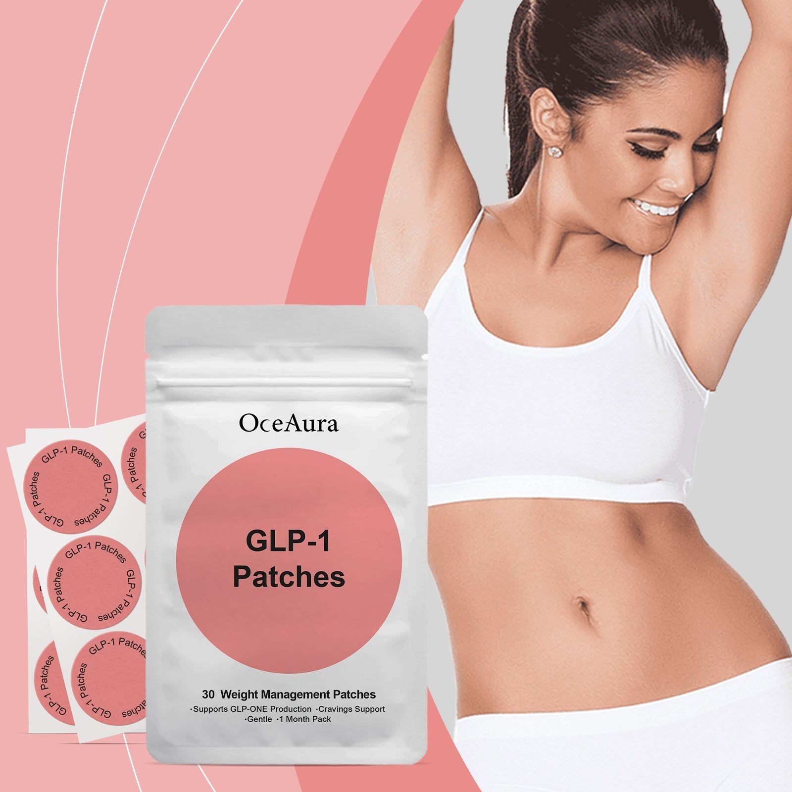 Body Care Patch, Fat Burner, Slimming, Skin Firming, Easy to Use, Weight Loss ,30pcs