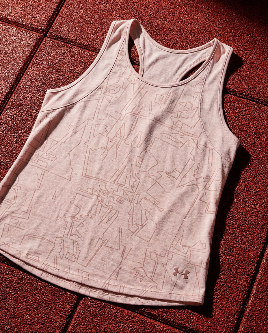 Under Armour Pink Patterned Training Tank