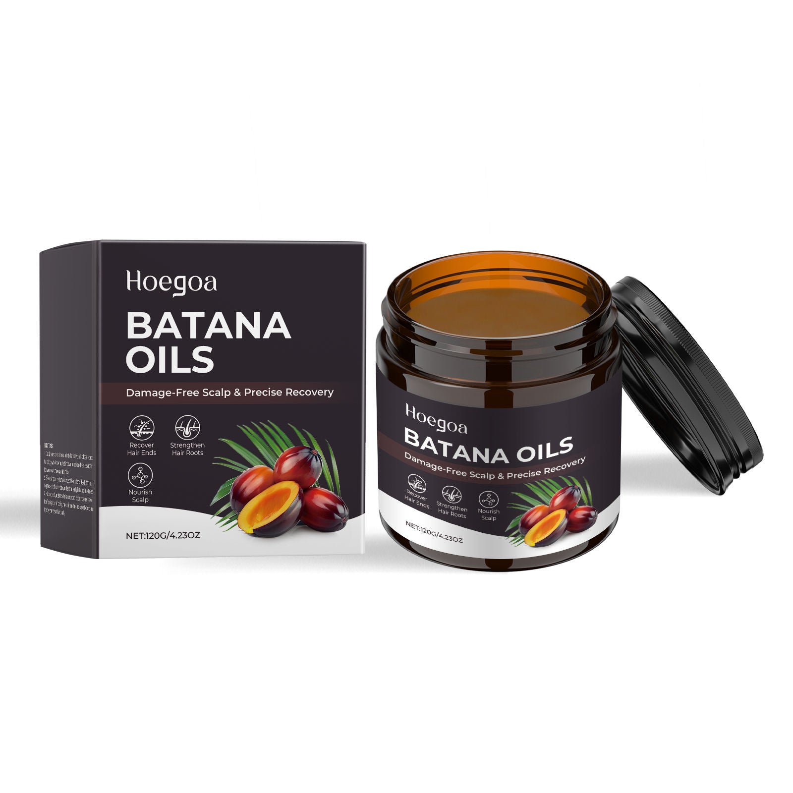 Batana Hair Care Cream Nourish and Retain Fragrance for Strong Shiny Hair ,120g