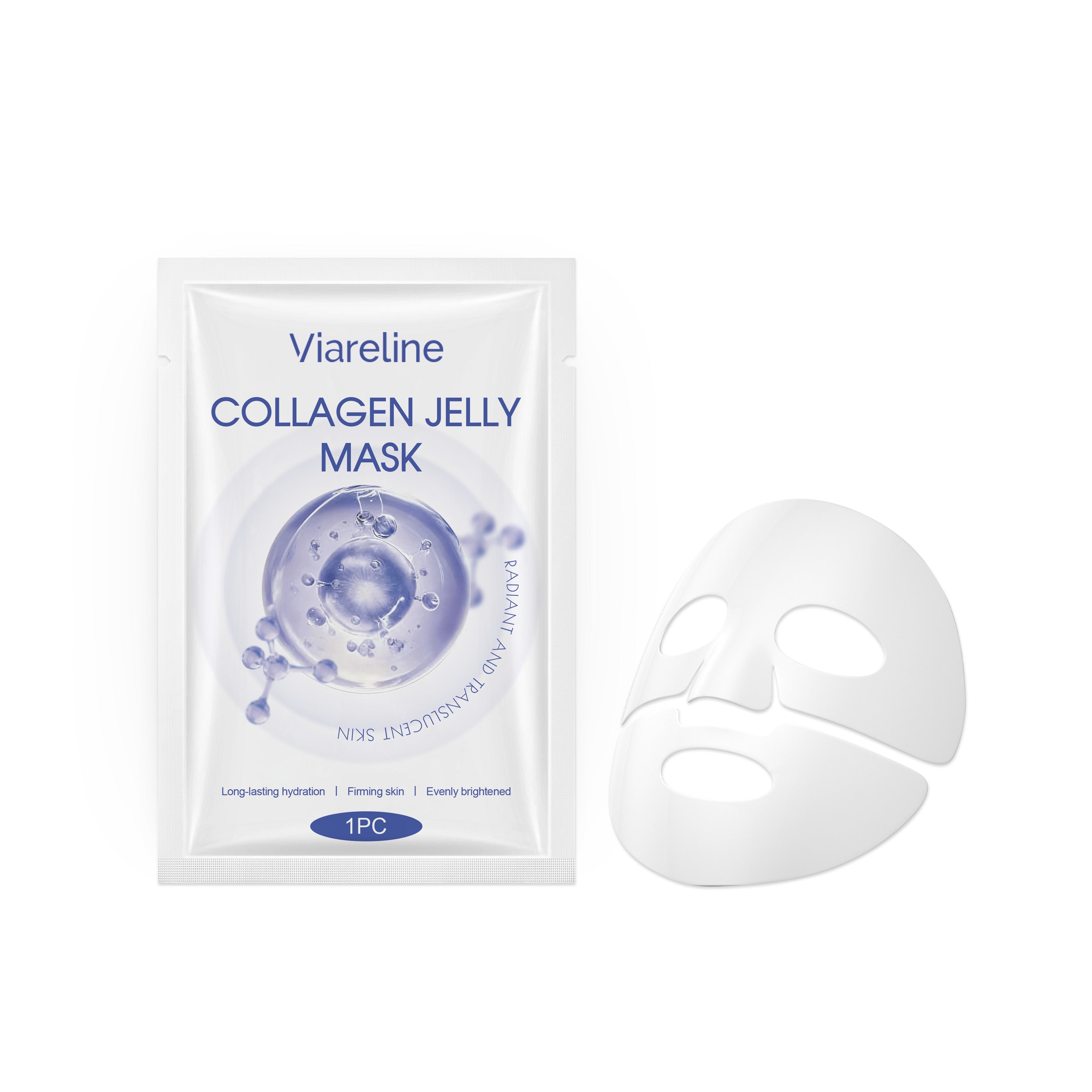 Collagen Facial Mask, Hydrating, Brightening, Anti-Aging, Peel-Off, Moisturizer ,1pcs