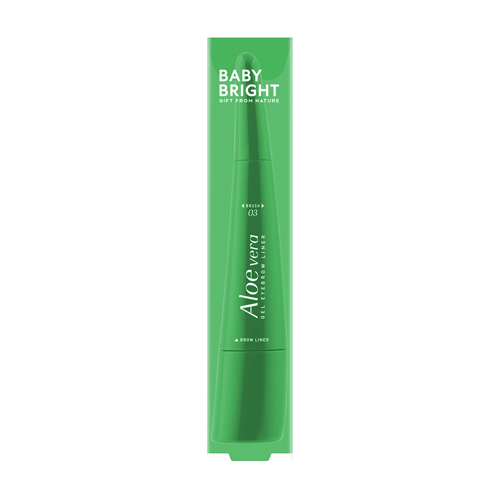 Aloe Vera Gel Eyebrow Liner 0.6g Baby Bright (M) 03 Gray Ground