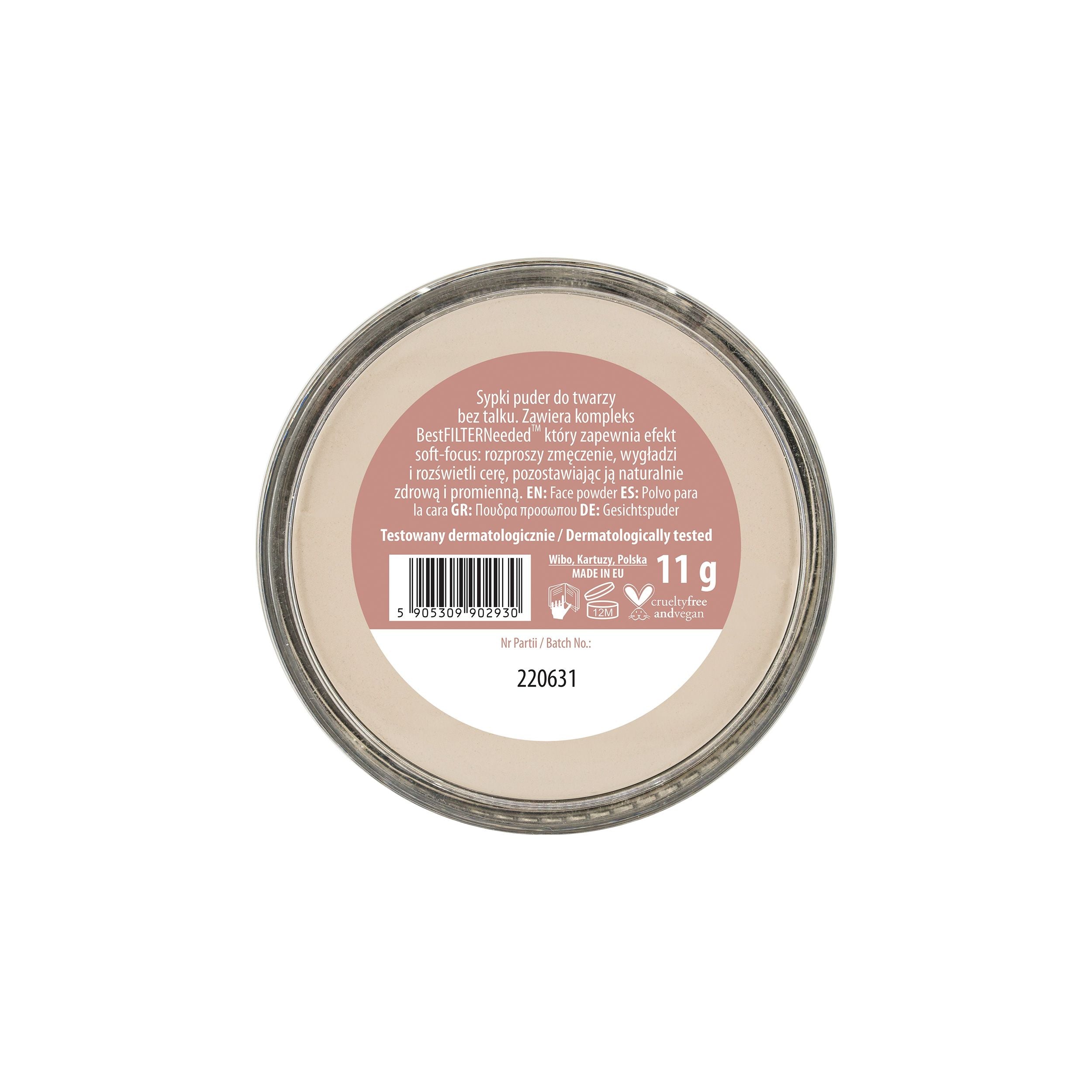 NAM Talc-Free Loose Powder, Vegan Setting & Blurring Powder, 11gm