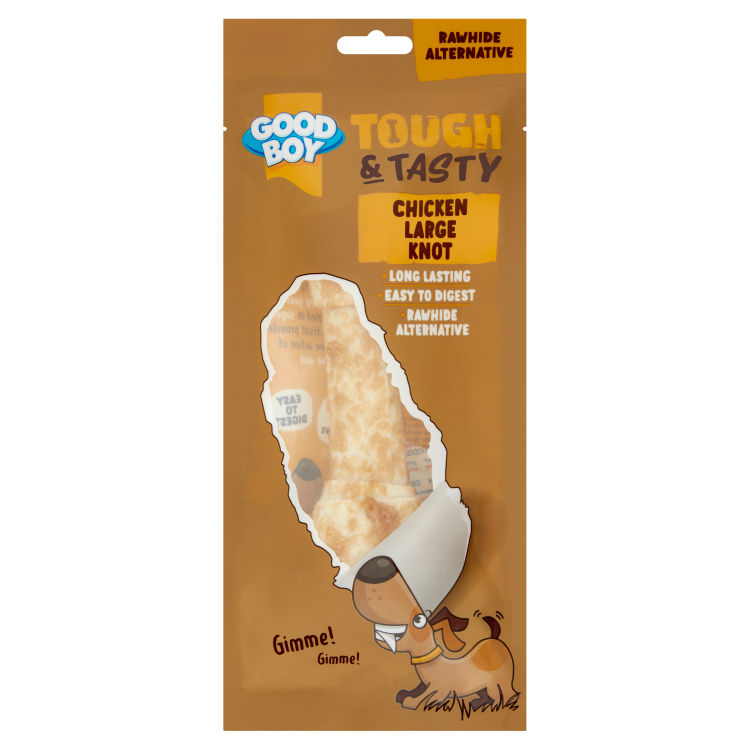 Goodboy Tough & Tasty: عقدة دجاج كبيرة 85 غرام