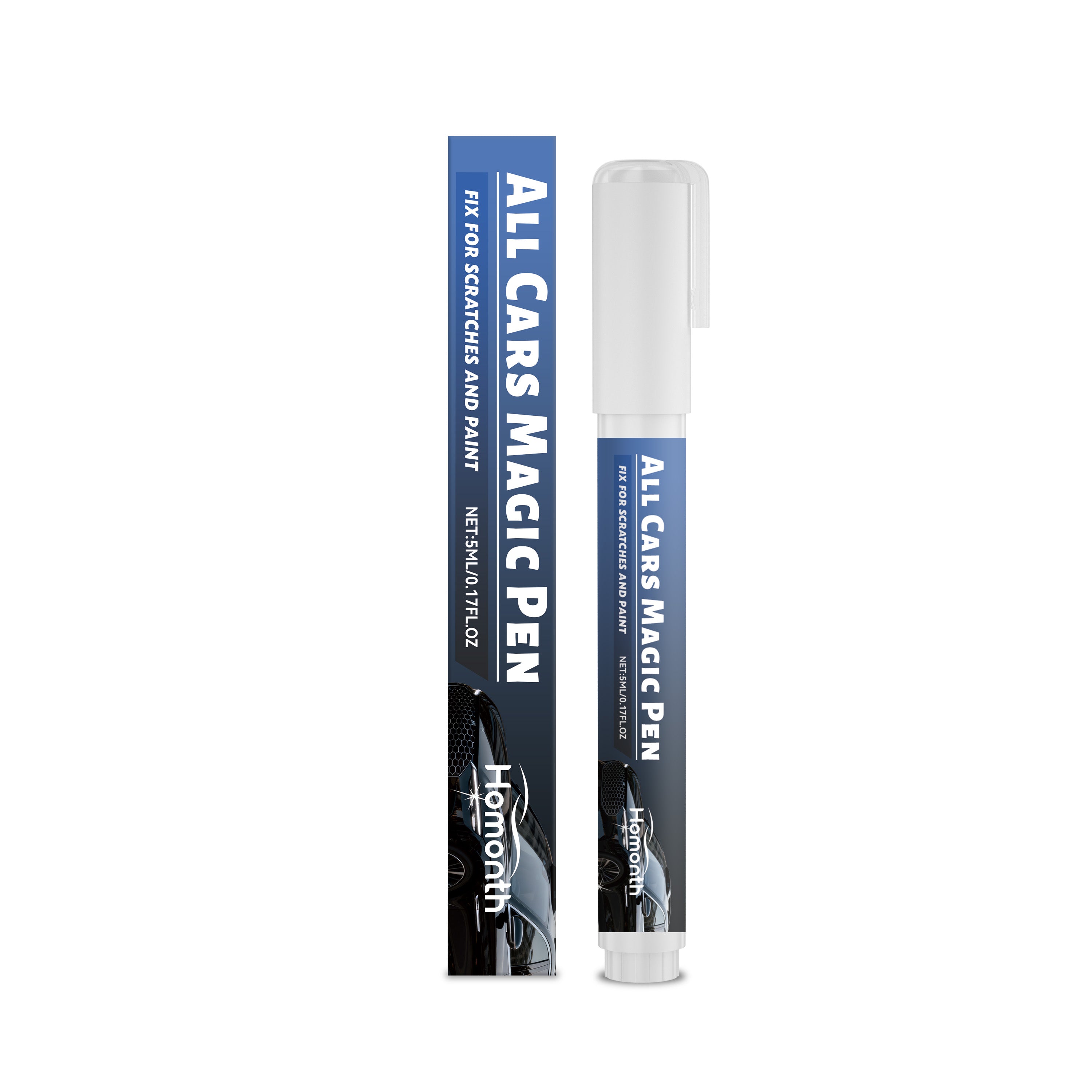 Car Care Scratch Repair Pen, Easy Touch-Up, Quick Fix for Minor Car Scratches ,5ml
