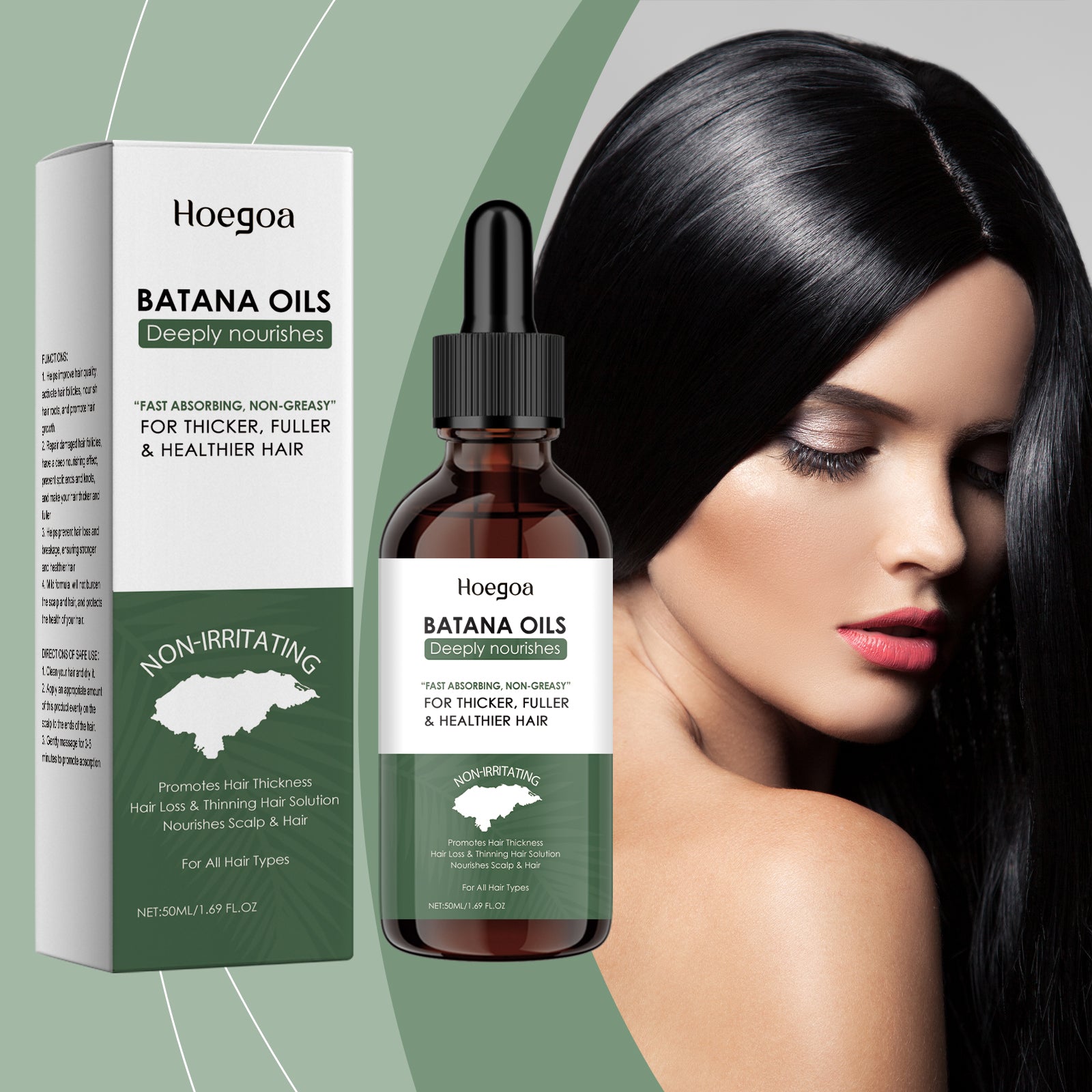 Batana Hair Care Oil, Nourishes Scalp, Strengthens & Softens Hair, Daily Essential ,50ml