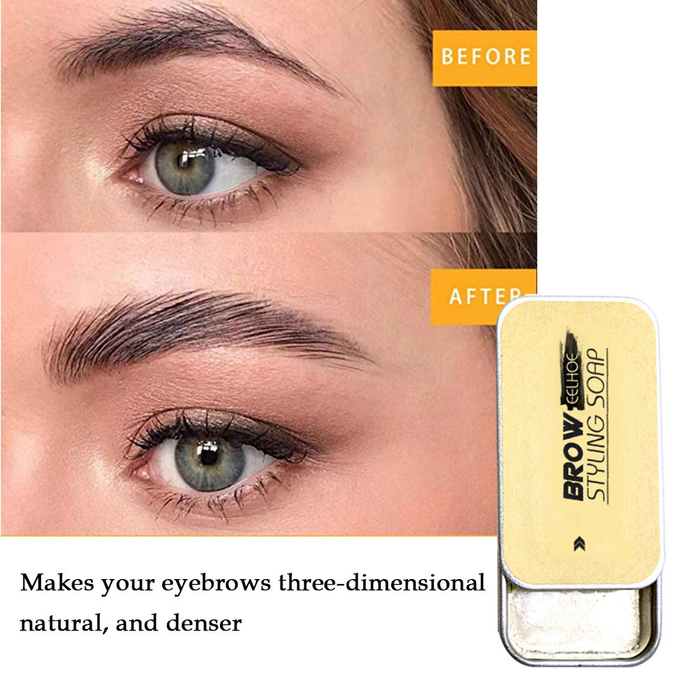 Create Natural Perfect Eyebrows Waterproof Sweatproof Brow Cream with Brush ,10g