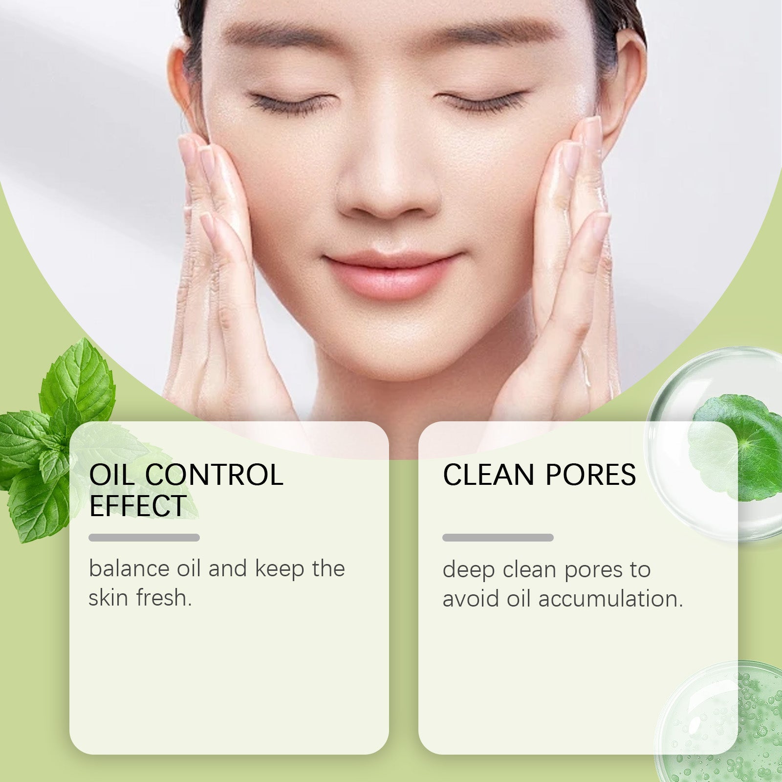 Asiaticum Toner, Shrink Pores, Acne Skin Care, Oil Control, Refreshing ,100ml