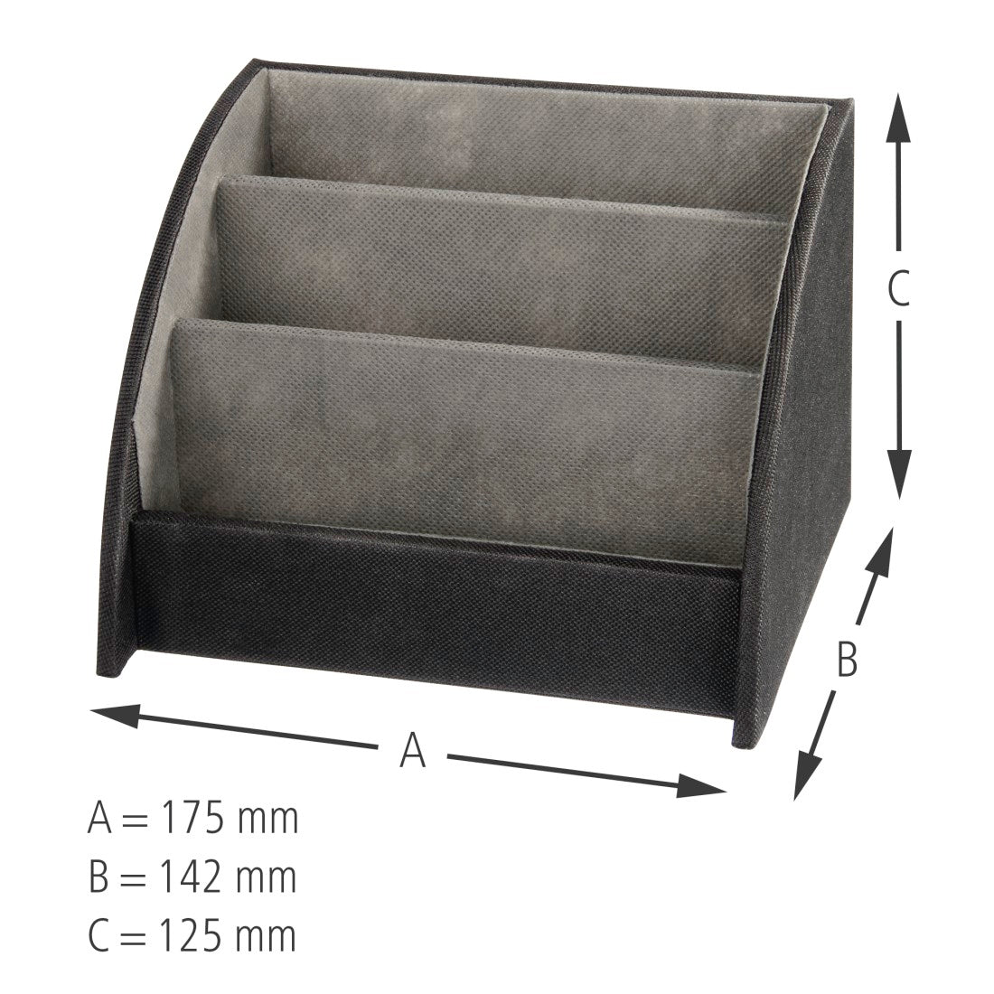 HAMA  REMOTE CONTROL HOLDER BLACK, BROWN