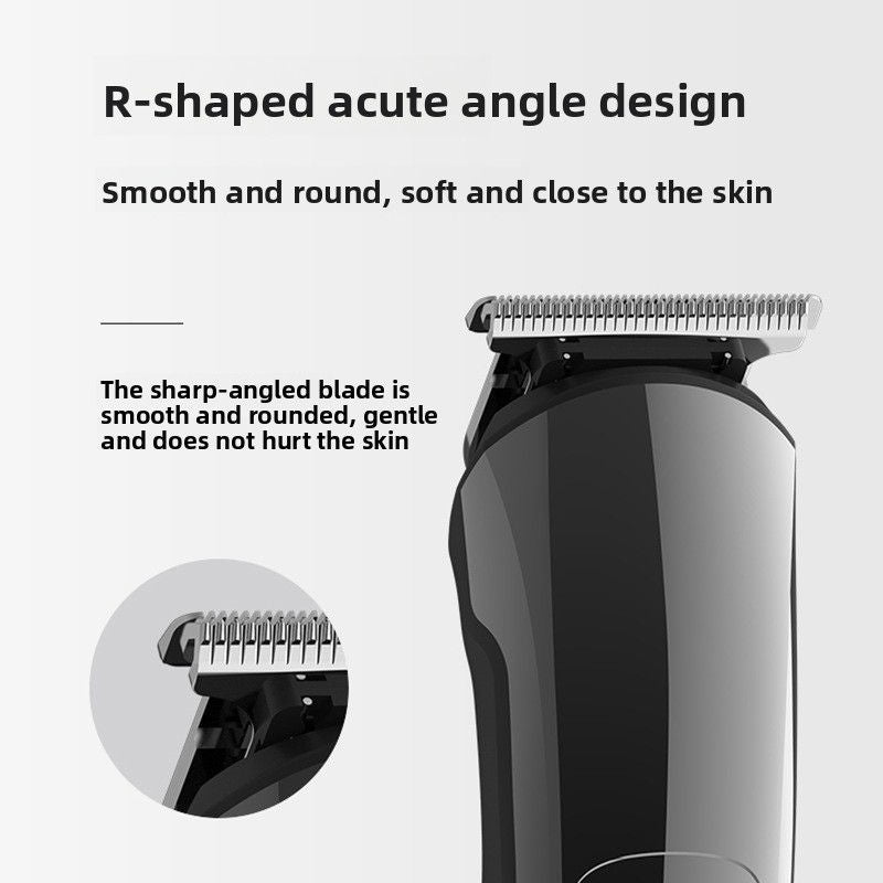 Waterproof Hair Clipper with 5 Combs