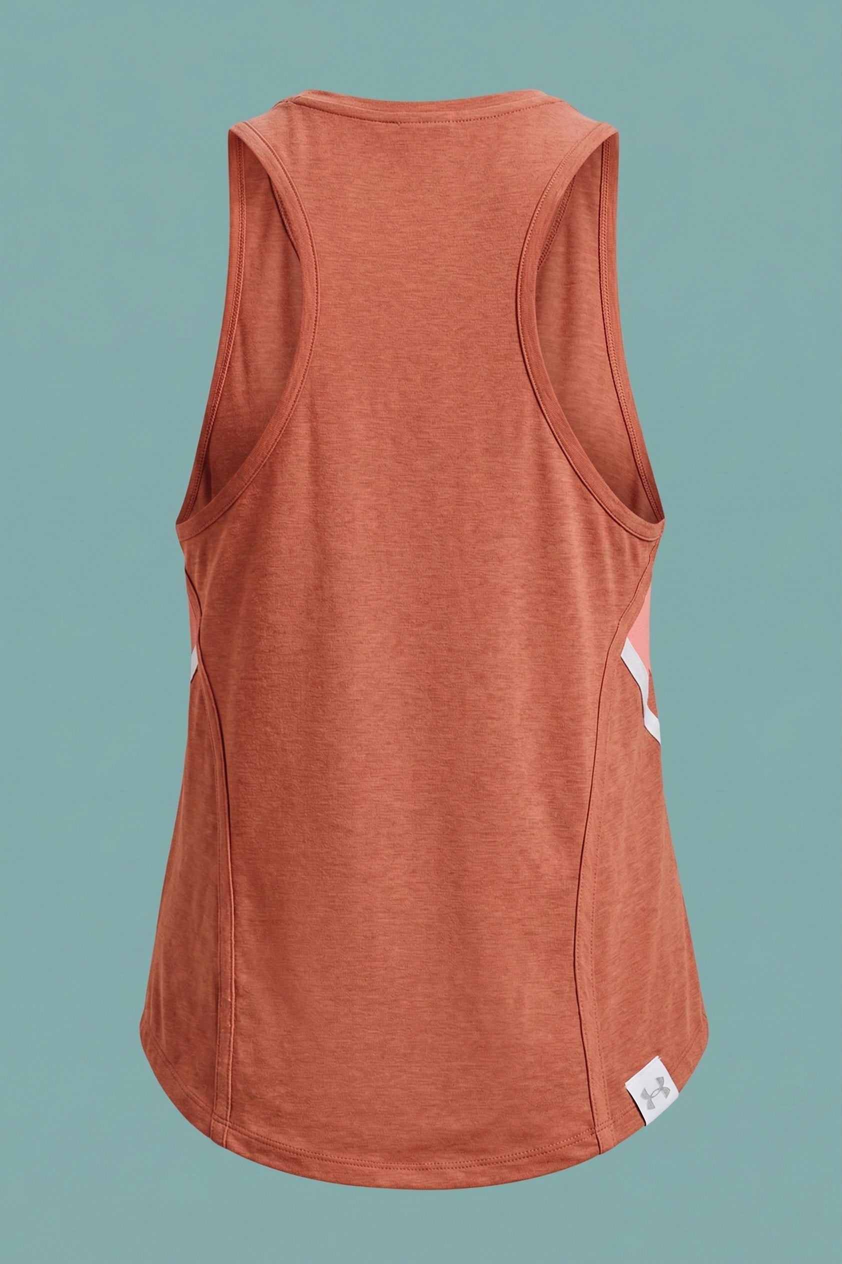 Under Armour Dark Orange Striped T-Shirt