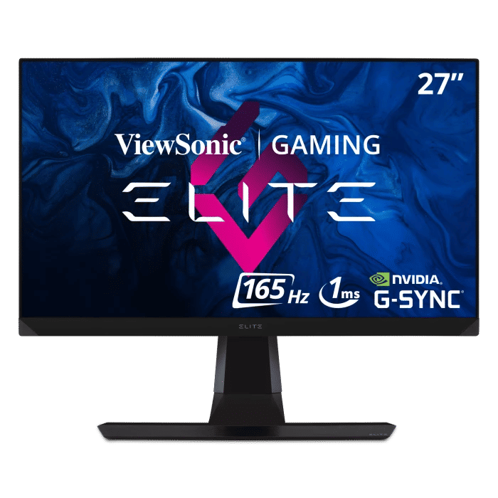شاشة ViewSonic XG270Q مقاس 27 بوصة بدقة WQHD و IPS سريع و 165 هرتز للألعاب