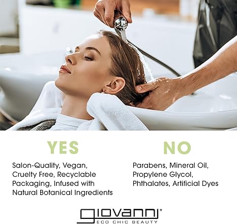 شامبو جيوفاني المهدئ بزيت الخروع 13.5 أونصة سائلة