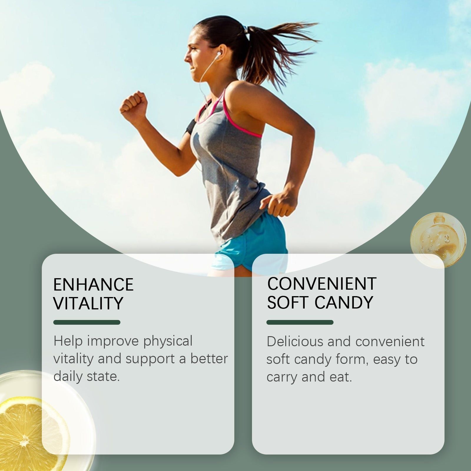 Boost Your Body Care with Delicious Daily Gummies, Improve Vitality Naturally ,60pcs