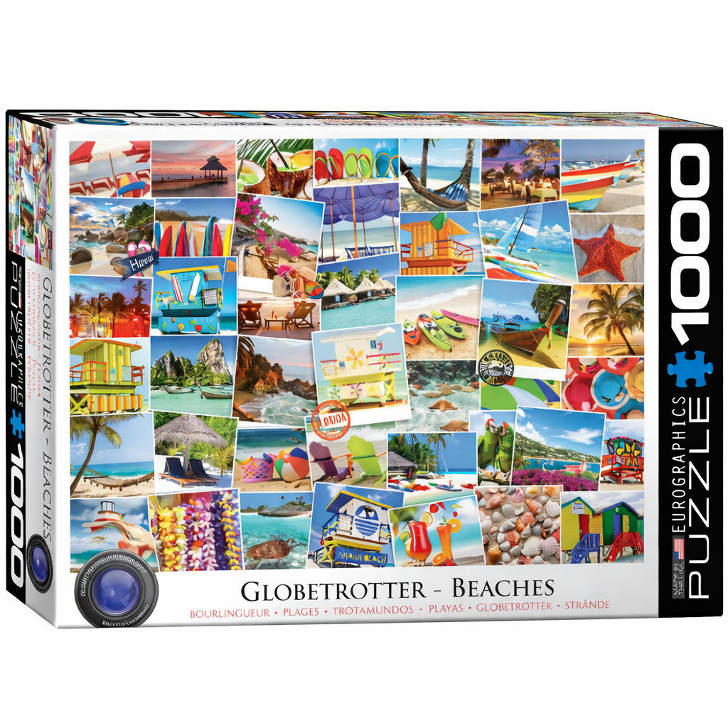 Beaches  - Globetrotter 1000 Pieces Puzzle