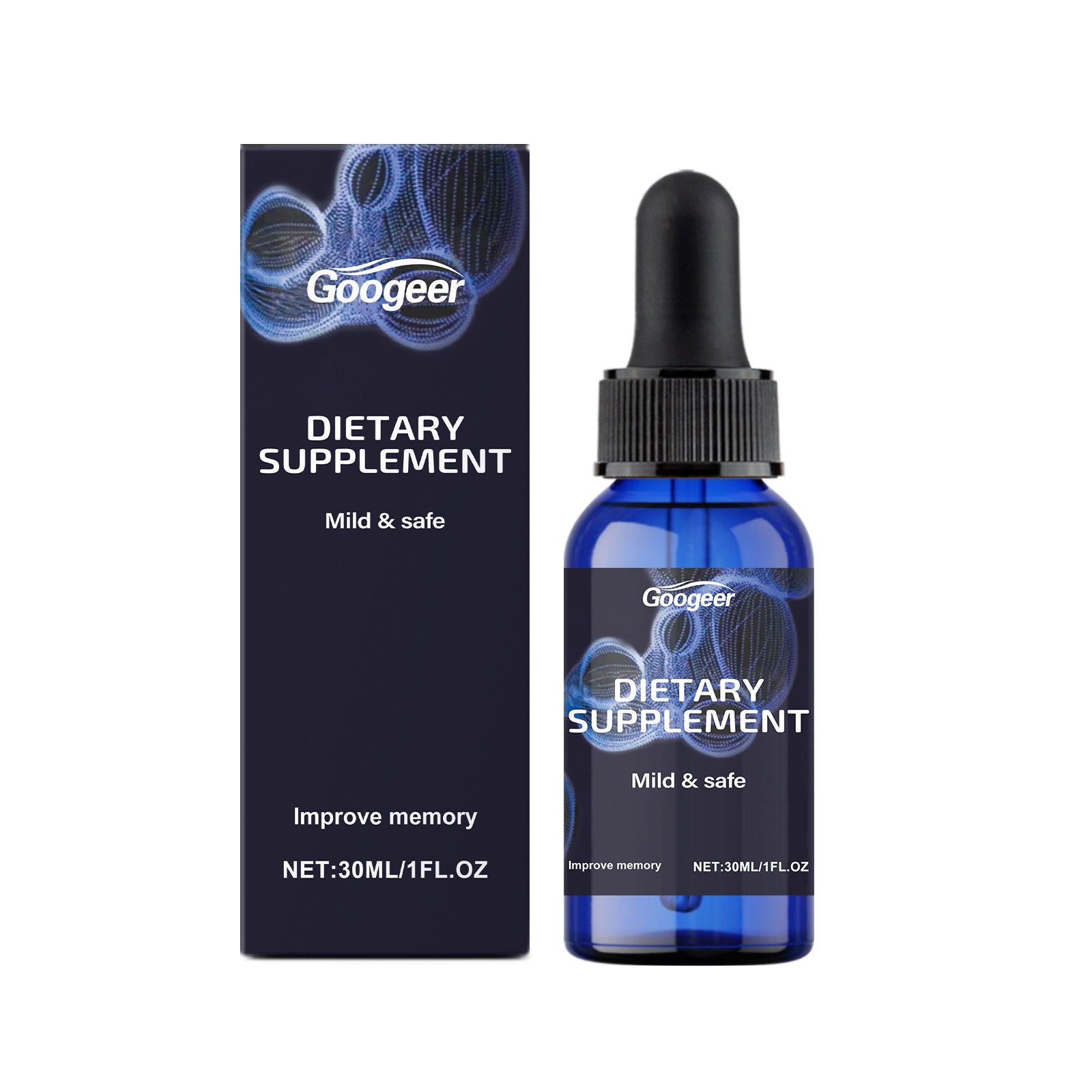 Boost Memory Naturally, Body Care Supplement Drops, Easy & Fast Use ,30ml