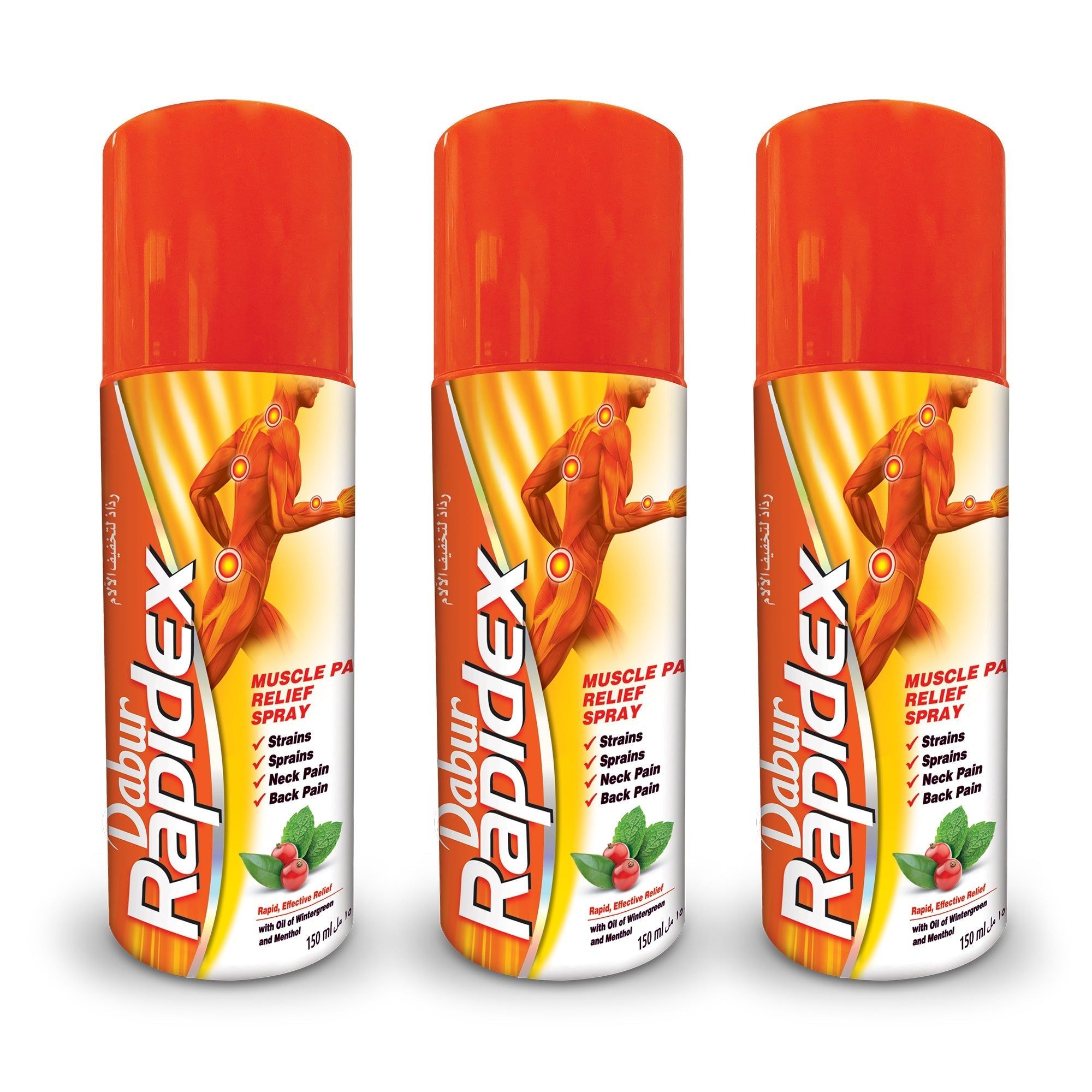 دابور رابيديكس بخاخ لتخفيف آلام العضلات والمفاصل، 150 مل