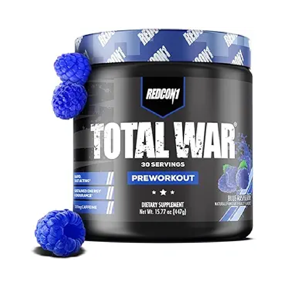 REDCON1  TOTAL WAR 30 SERV BLUE RASPBERRY