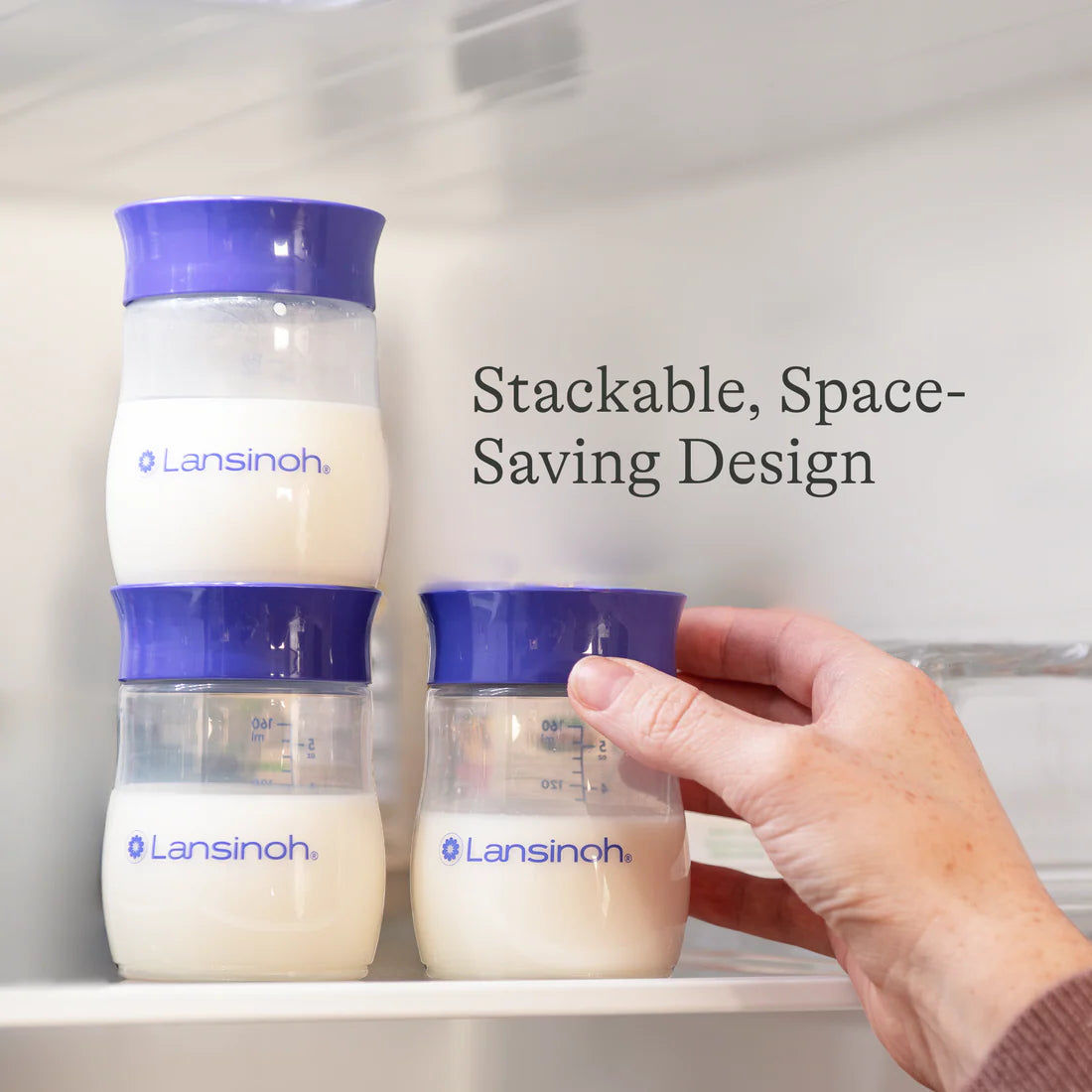 Lansinoh Breastmilk Storage Bottles (Pack of 4)