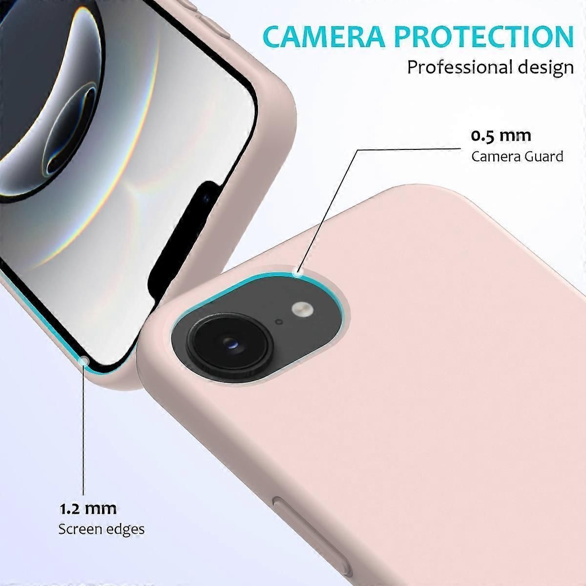 Liquid Silicone Case for iPhone 16E With Soft Lining