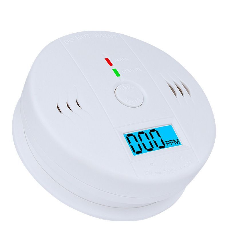 LCD CO Carbon Monoxide Poisoning Sensor Monitor Alarm Detector