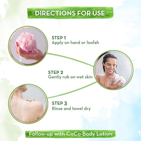 ماما إيرث كوكو غسول الجسم 300 مل