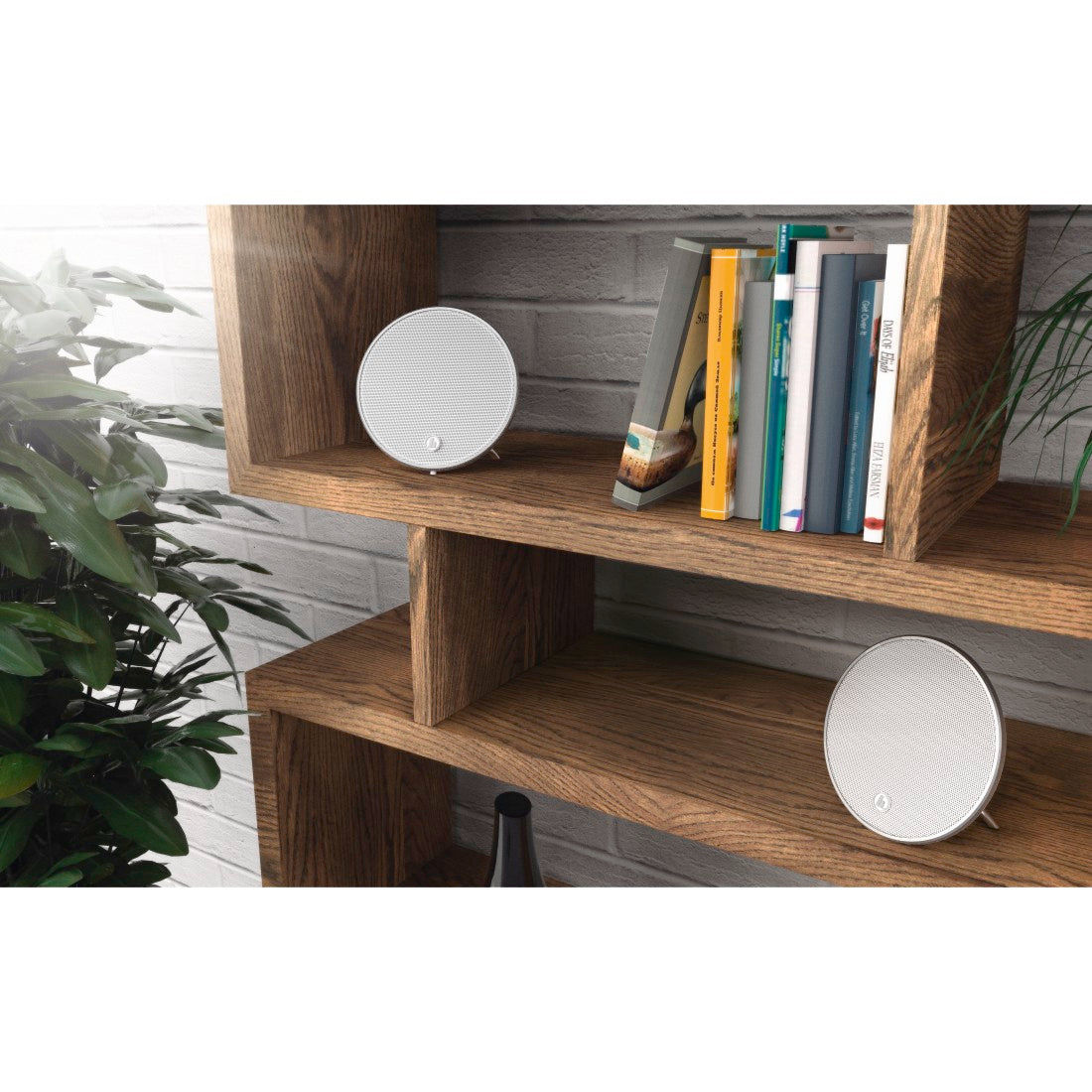 مجموعة مكبرات الصوت المحمولة HAMA 173165 "Cones" Bluetooth®، أبيض