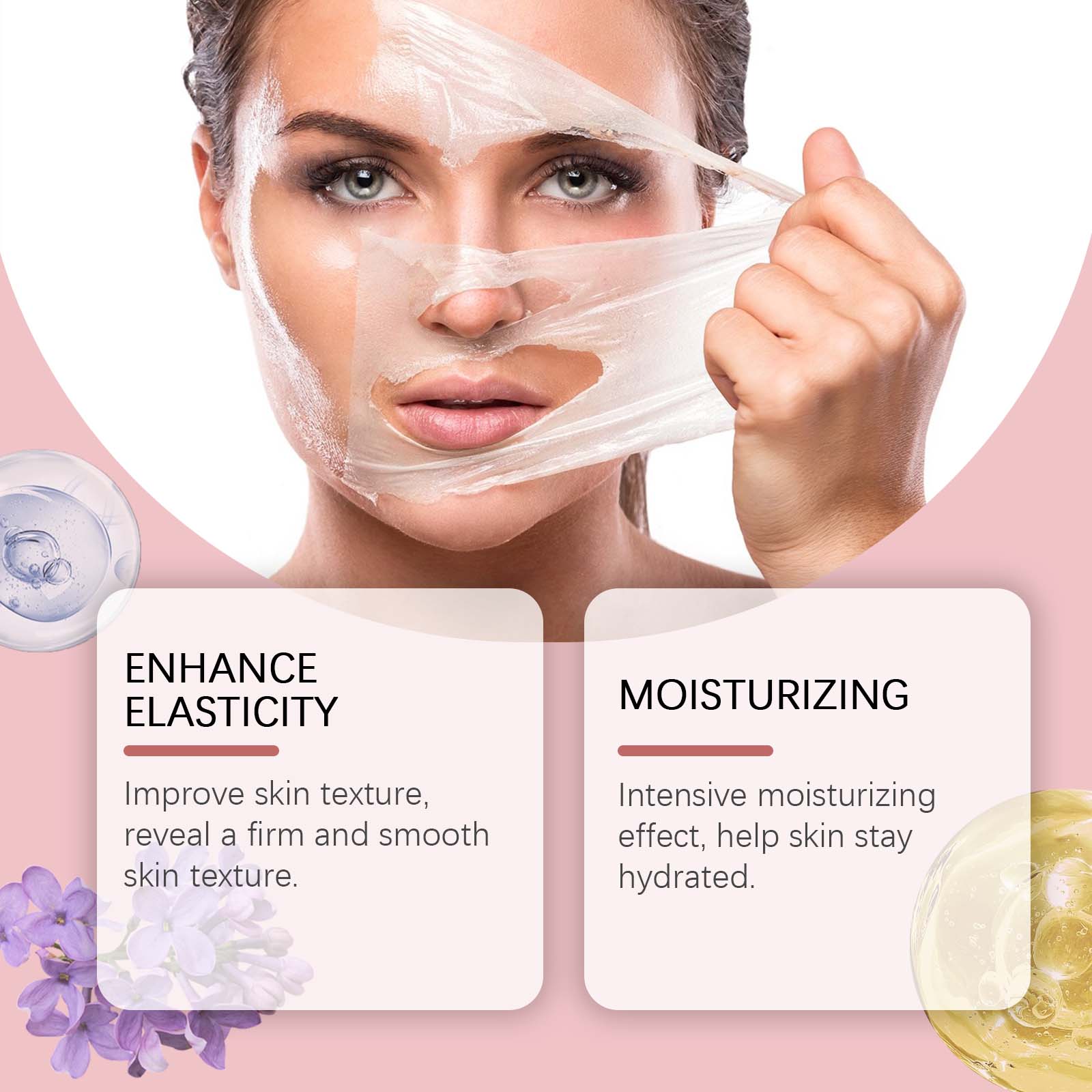 Collagen Tear Mask, Facial Care, Hydrating, Nourishing, Firming, Anti-Aging ,100g
