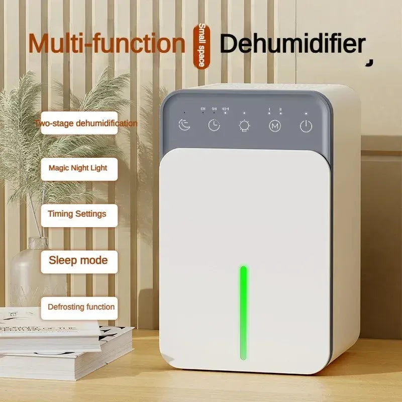 Air Dehumidifier Portable Mute Moisture Absorbers Machine Air Dryer For Home Bedroom Office
