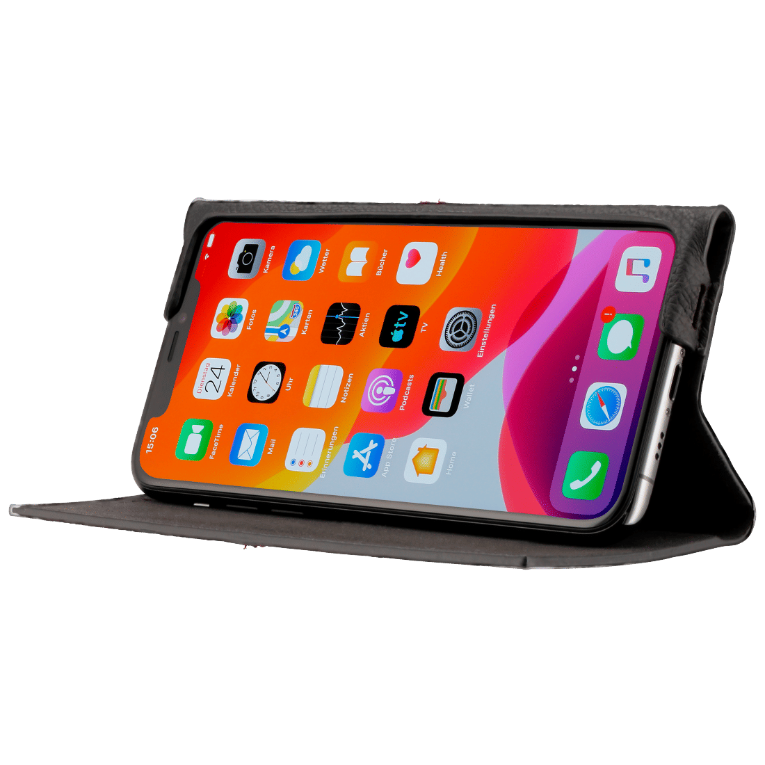 HAMA 187412 "Red Sensation No. 6" for Apple iPhone 11 Pro Max, black/red