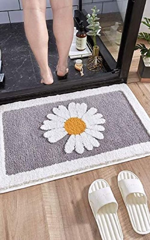 AIESY® Beautiful Luxury Ultra Soft Microfiber Shaggy Bath Mats