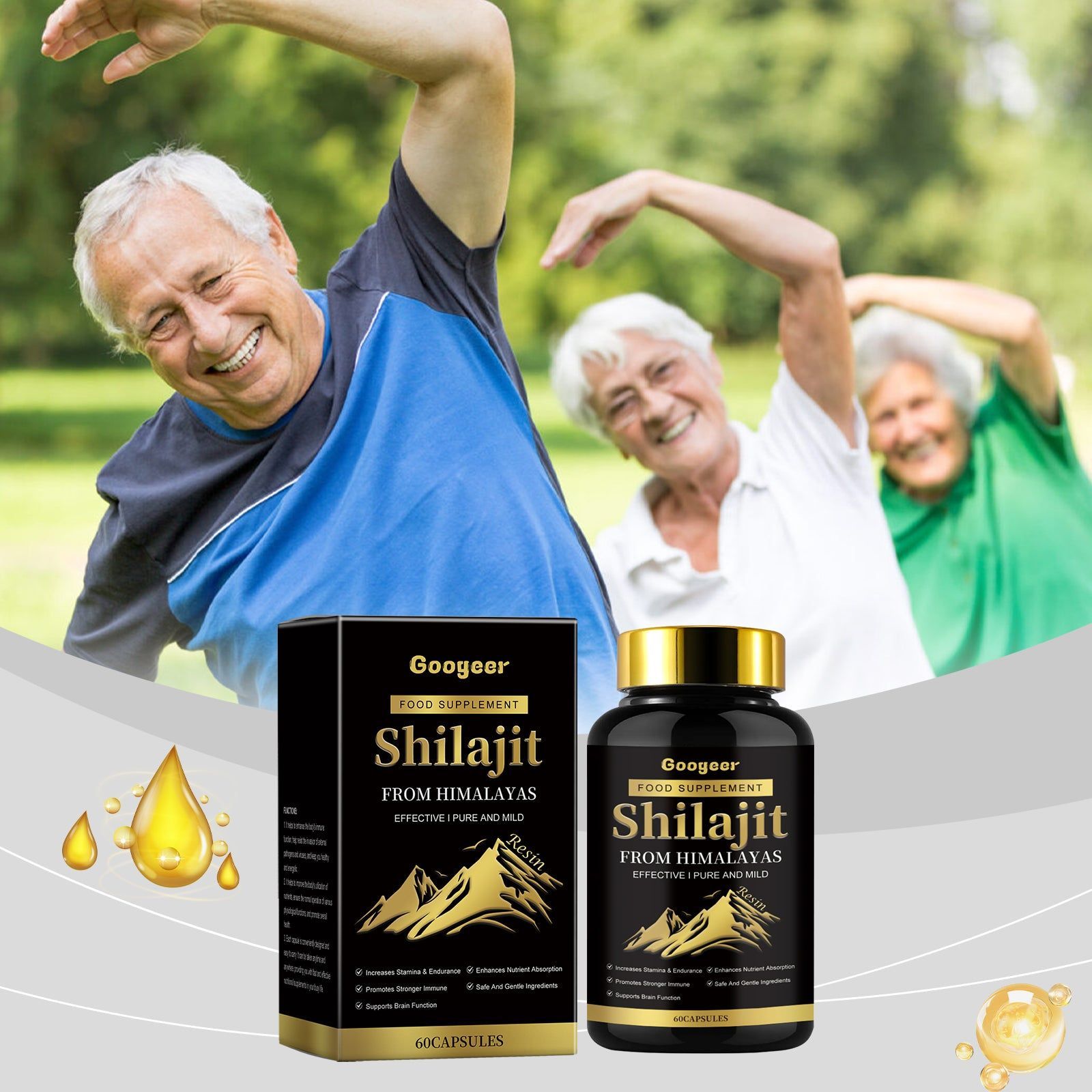Body Care Supplement, Immune Boost, Easy to Swallow, Daily Health Support ,60 capsules